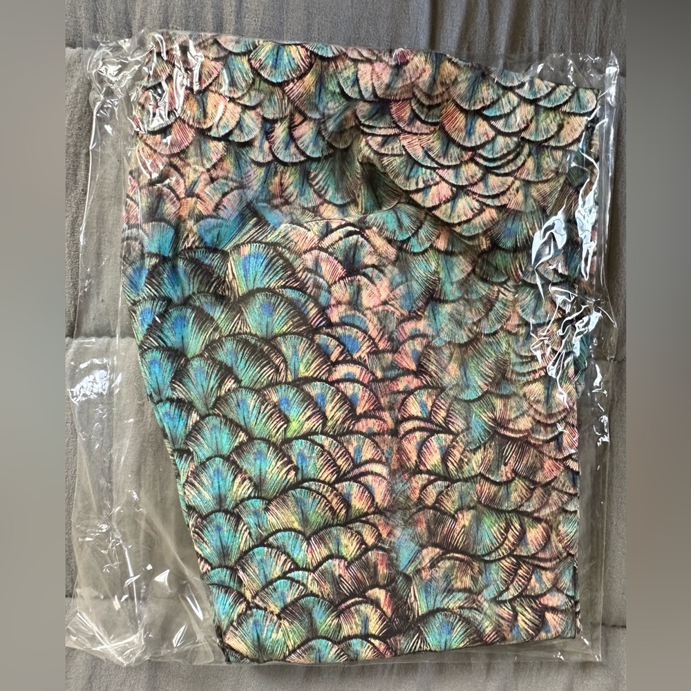 LIQUIDO ACTIVE MERMAID SPELL LEGGINGS. - Picture 2 of 11